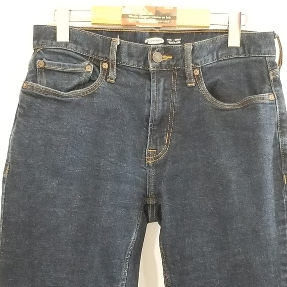 Old Navy Men's Slim Jeans - Dark Blue Size 30 - Picture 13 of 15
